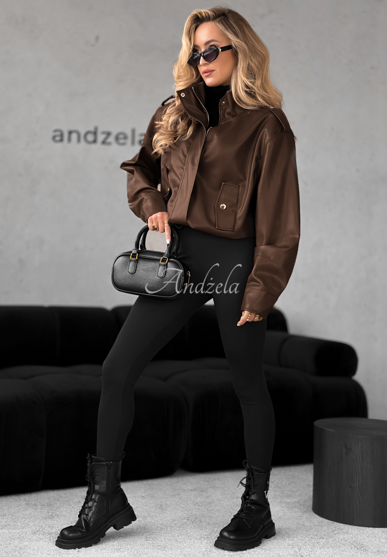 Geacă din piele Choosing Myself