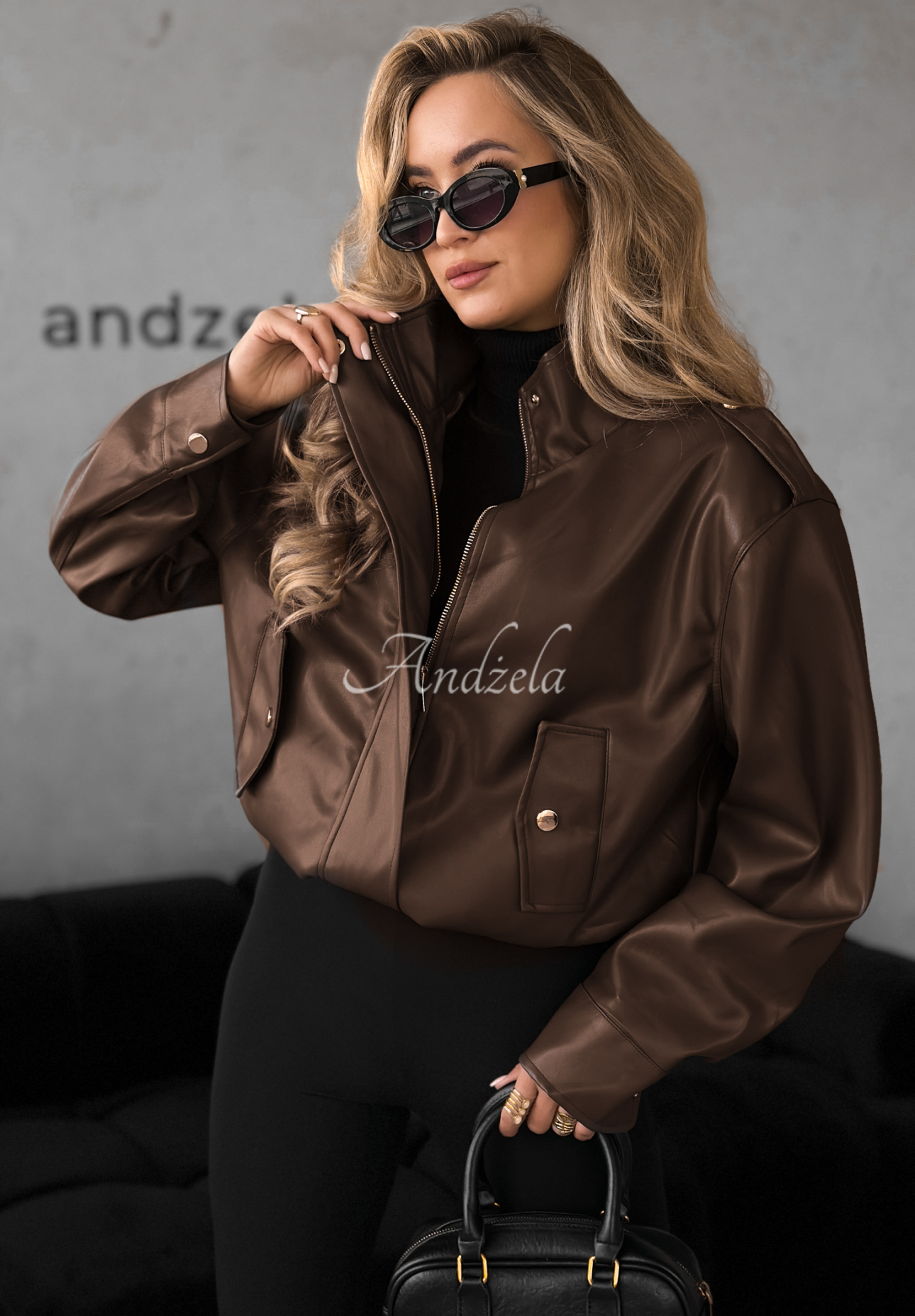 Geacă din piele Choosing Myself