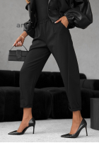 din material textil Pantaloni It Was Real negre