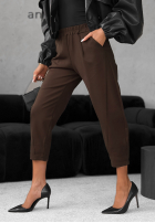 din material textil Pantaloni It Was Real ciocolatii