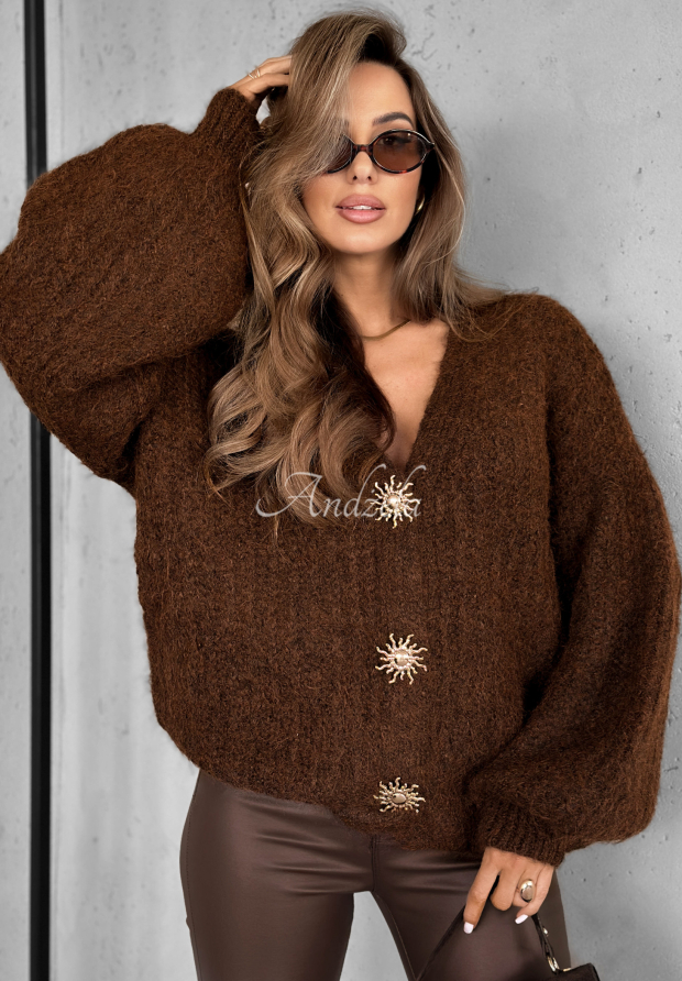 rienda0225 cardigan-scurt-din-viscoza-cu-