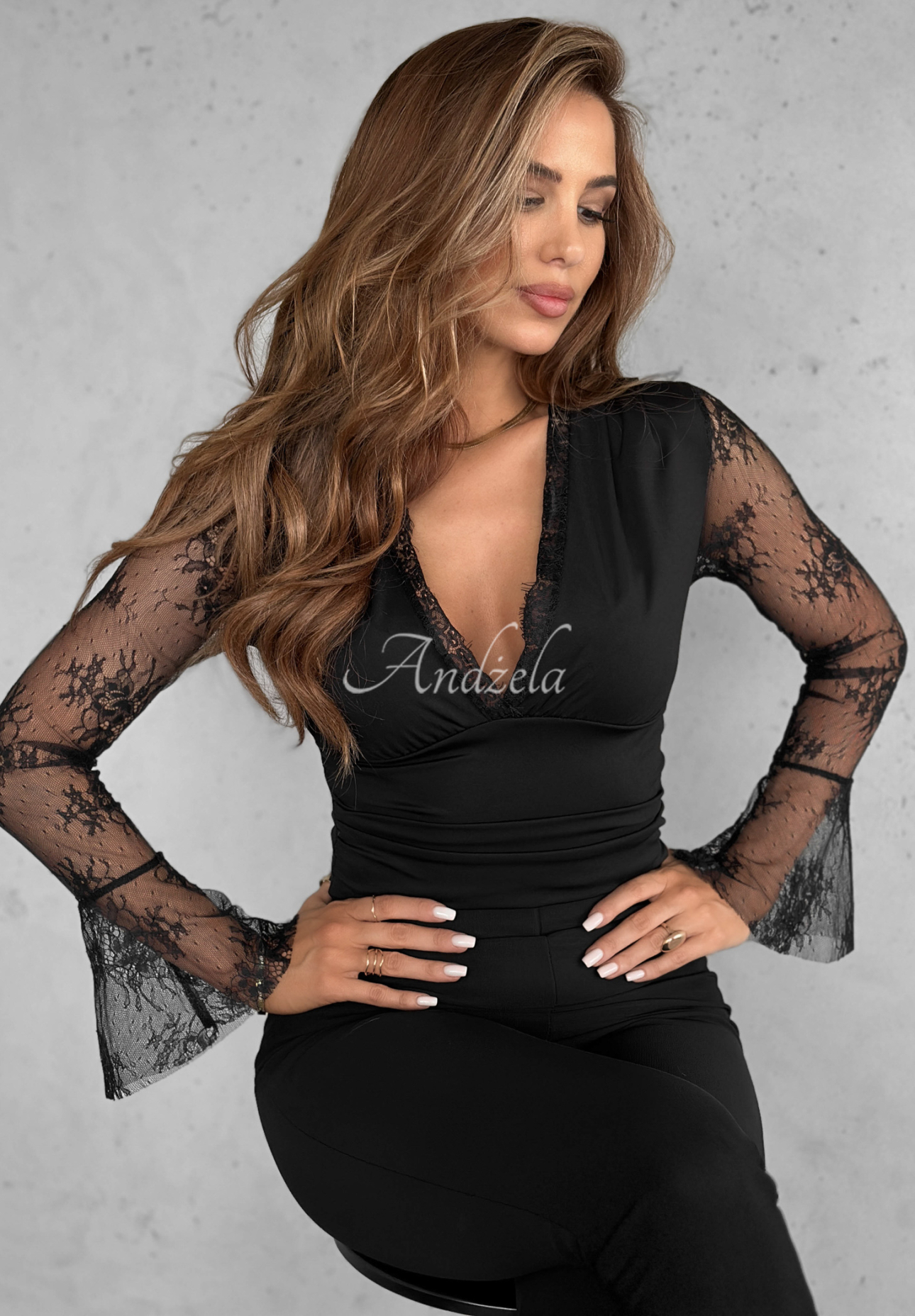 Body cu dantelă Quit Talking