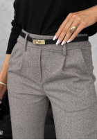 Eleganckie Pantaloni Who Cares bej