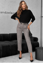 Eleganckie Pantaloni Who Cares bej