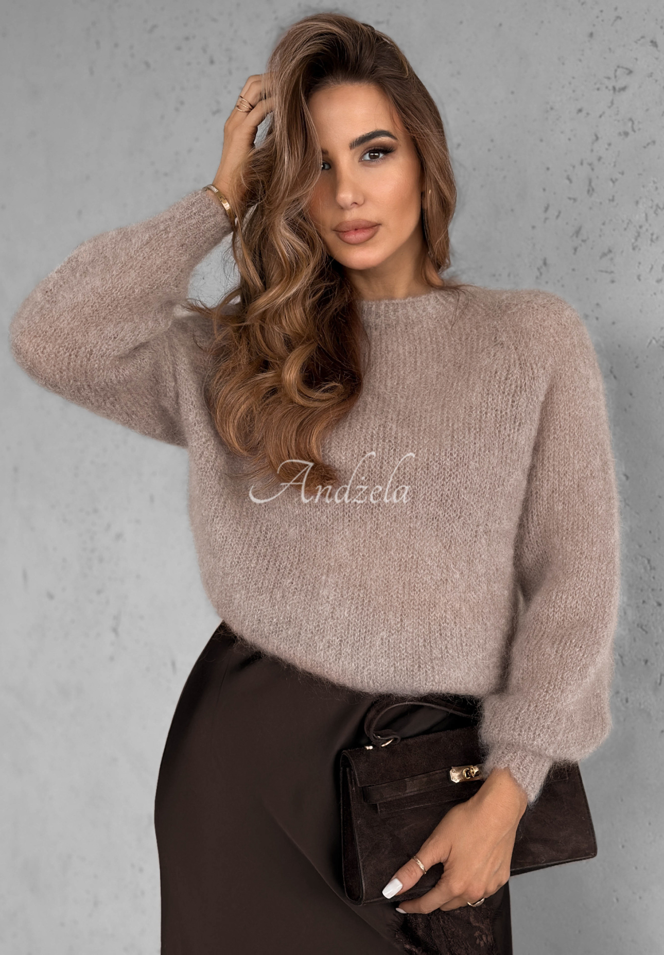 Pulover din mohair Warm Hug