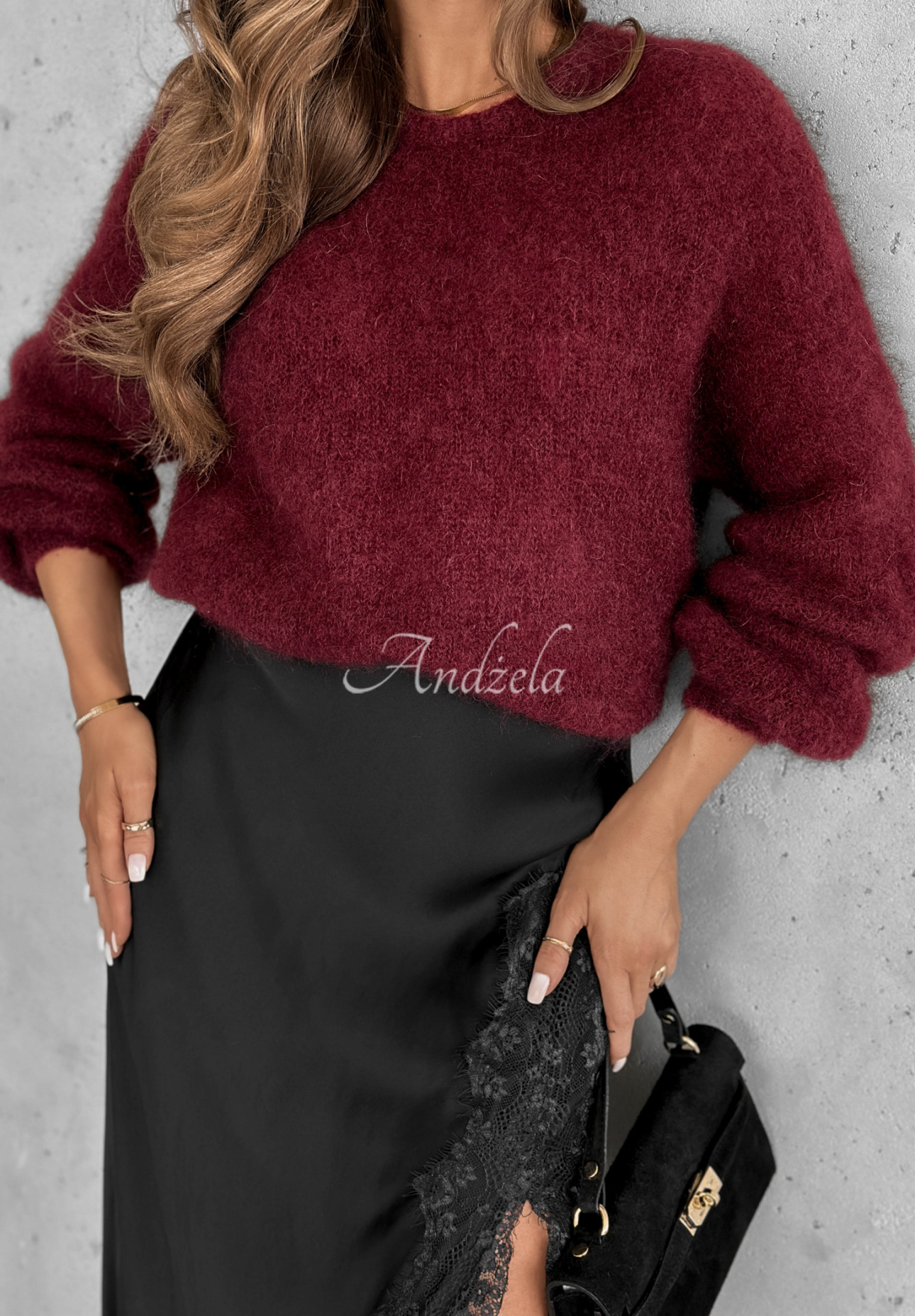 Pulover din mohair Warm Hug