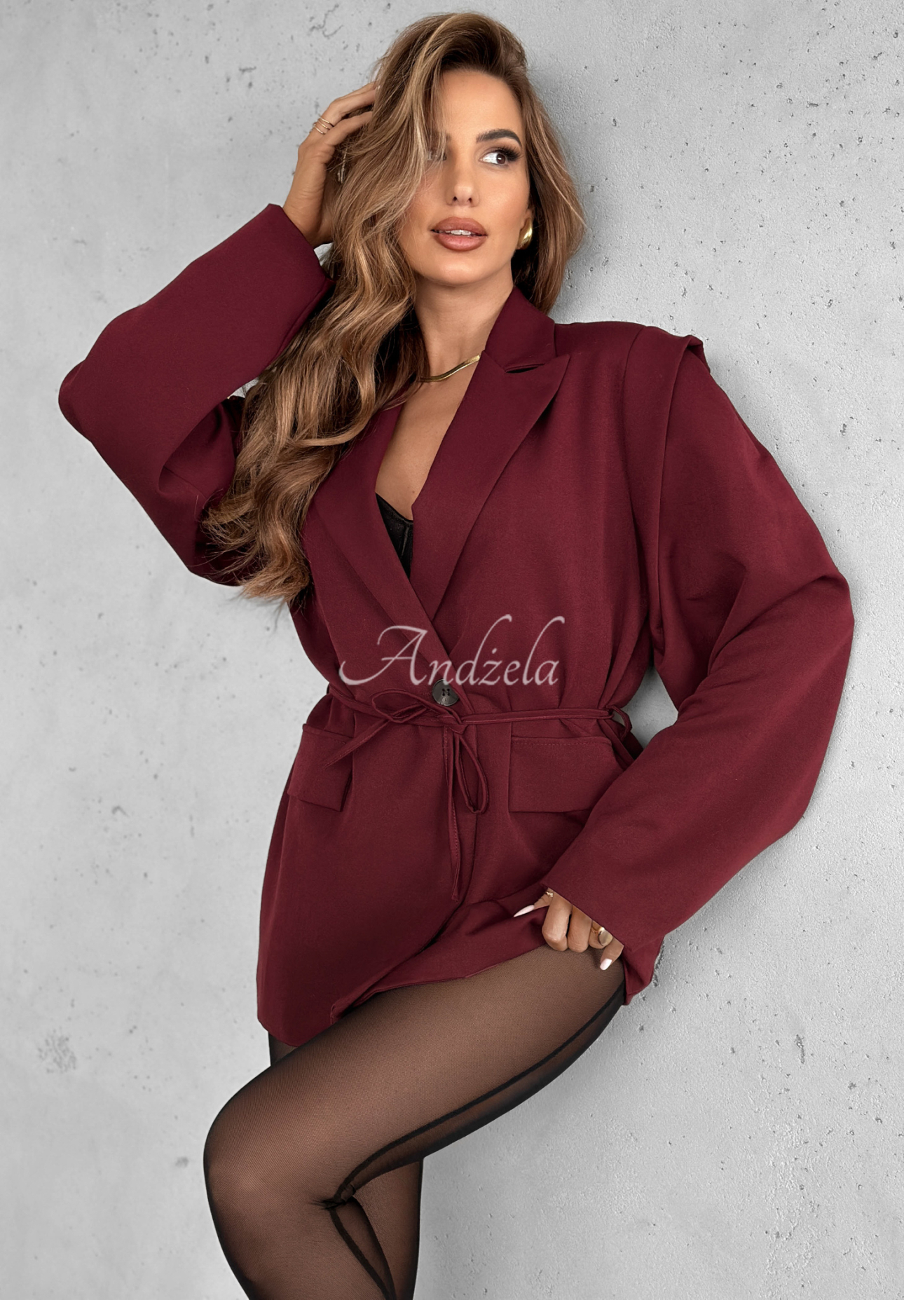 Sacou cu curea Alone Again