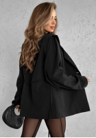 Sacou z paskiem Alone Again negru