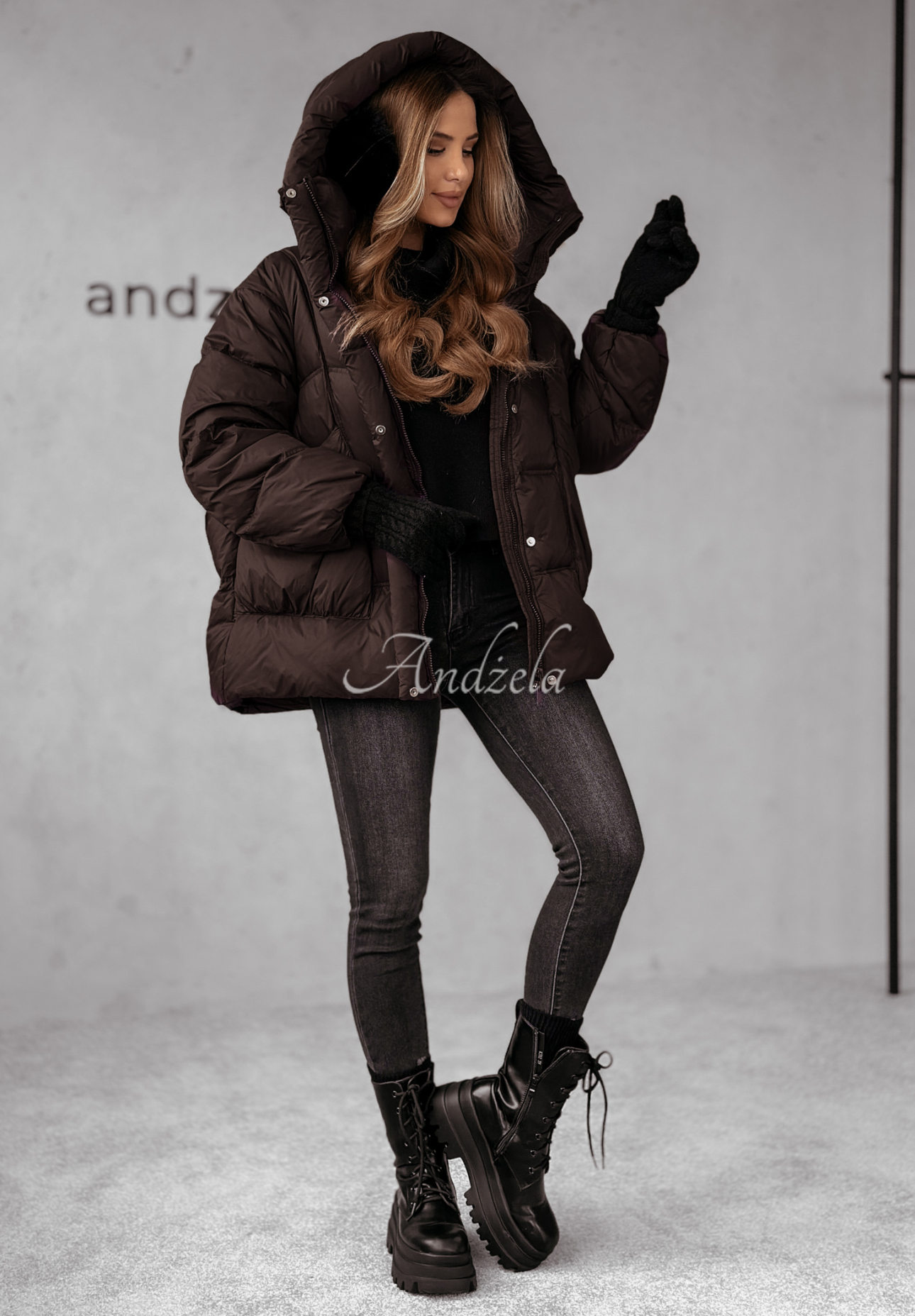 Geacă de puf Watch It Snow