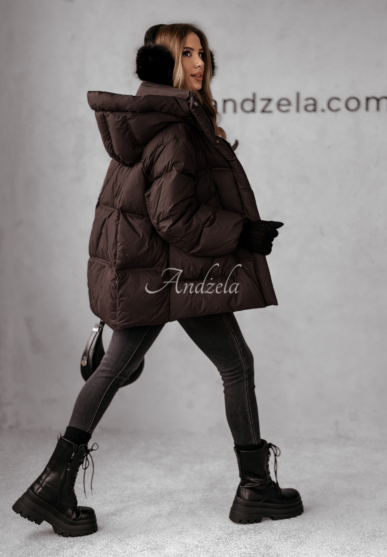 Geacă de puf Watch It Snow