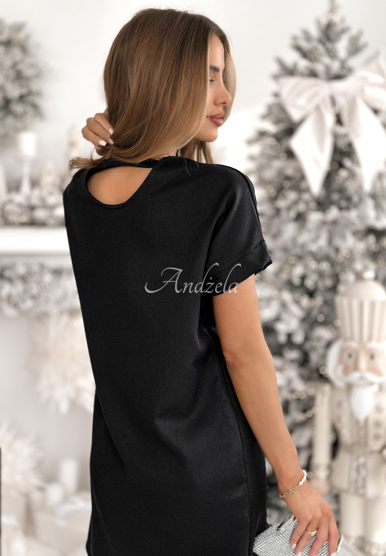 Rochie mini strălucitoare Sparkling Christmas Lights