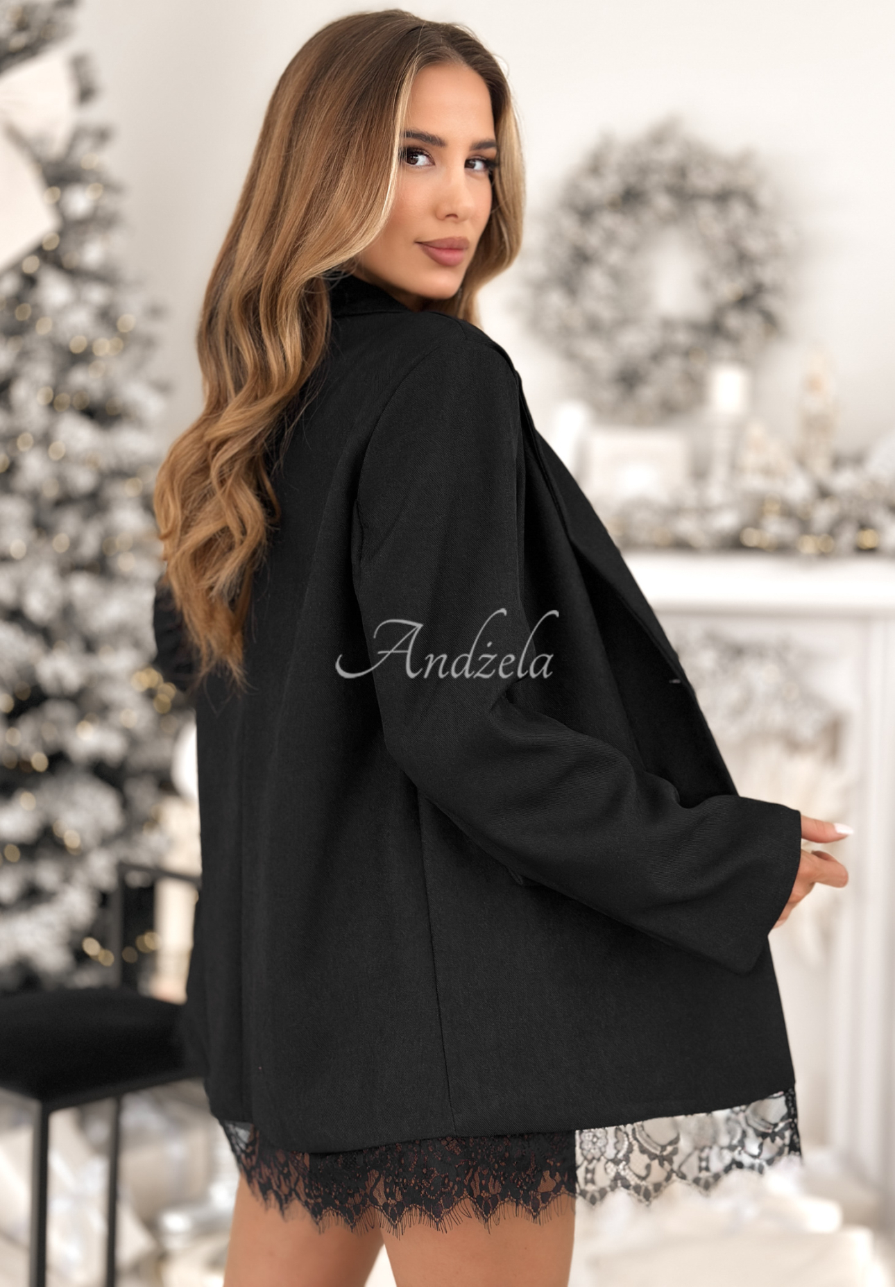 Sacou cu dantelă Almost Forever