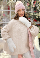 Pulover oversize October Chill bej