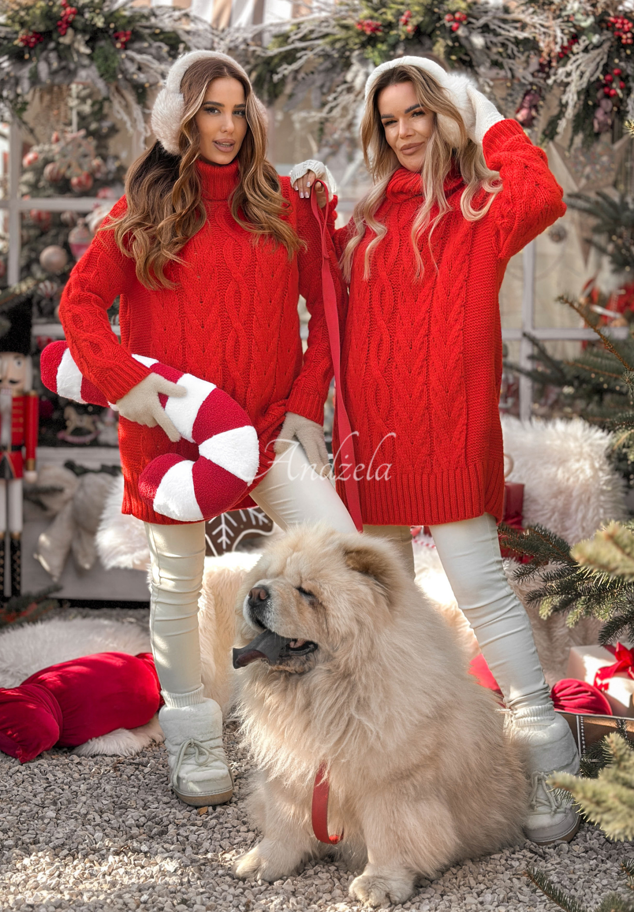 Pulover cu împletitură decorativă și lână Wrapped In Comfort