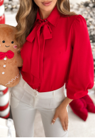 Cămașă z wiązaniem Special One roșie