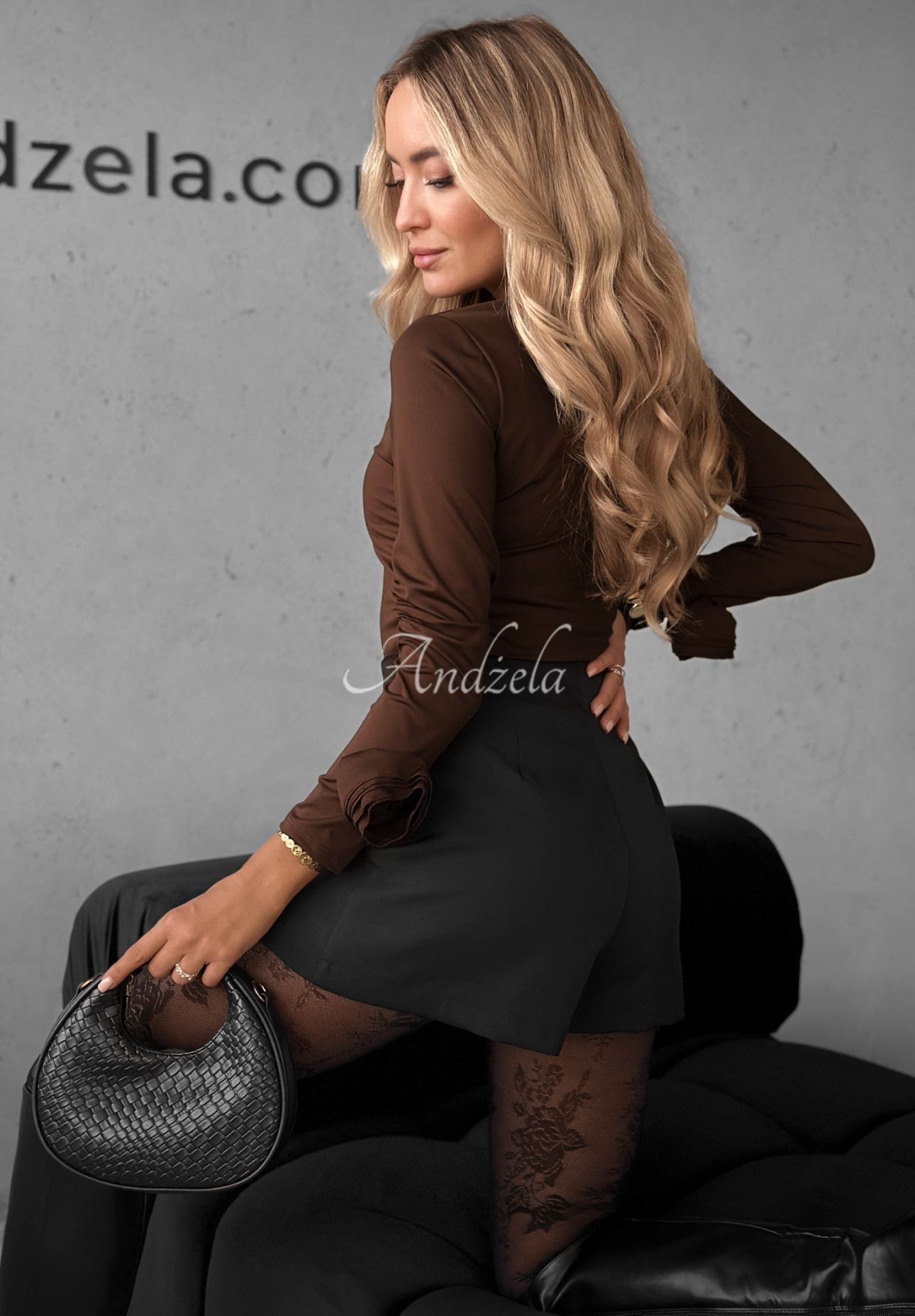 Bluză cu trandafiri decorativi Rose All Day