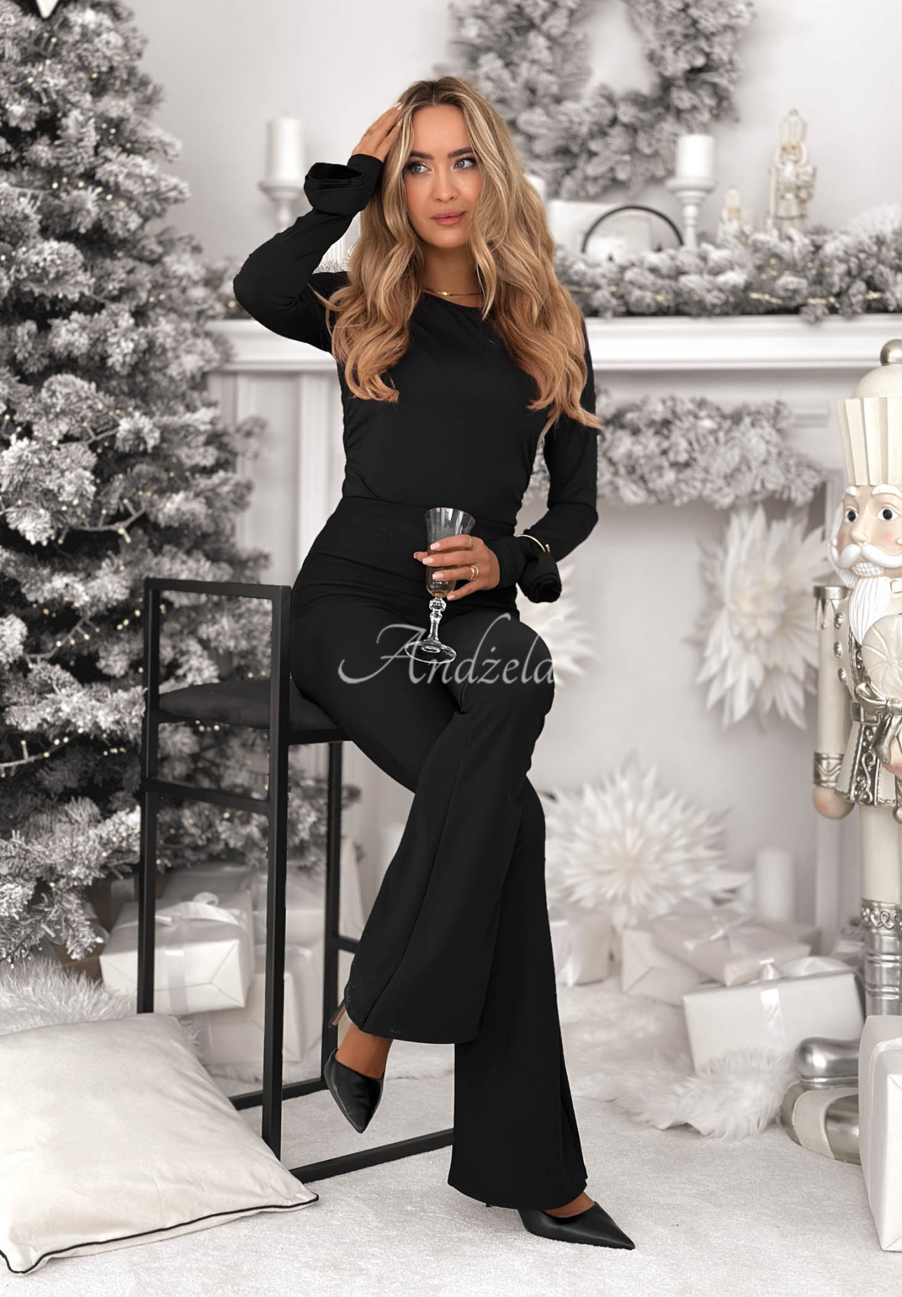 Bluză cu trandafiri decorativi Rose All Day