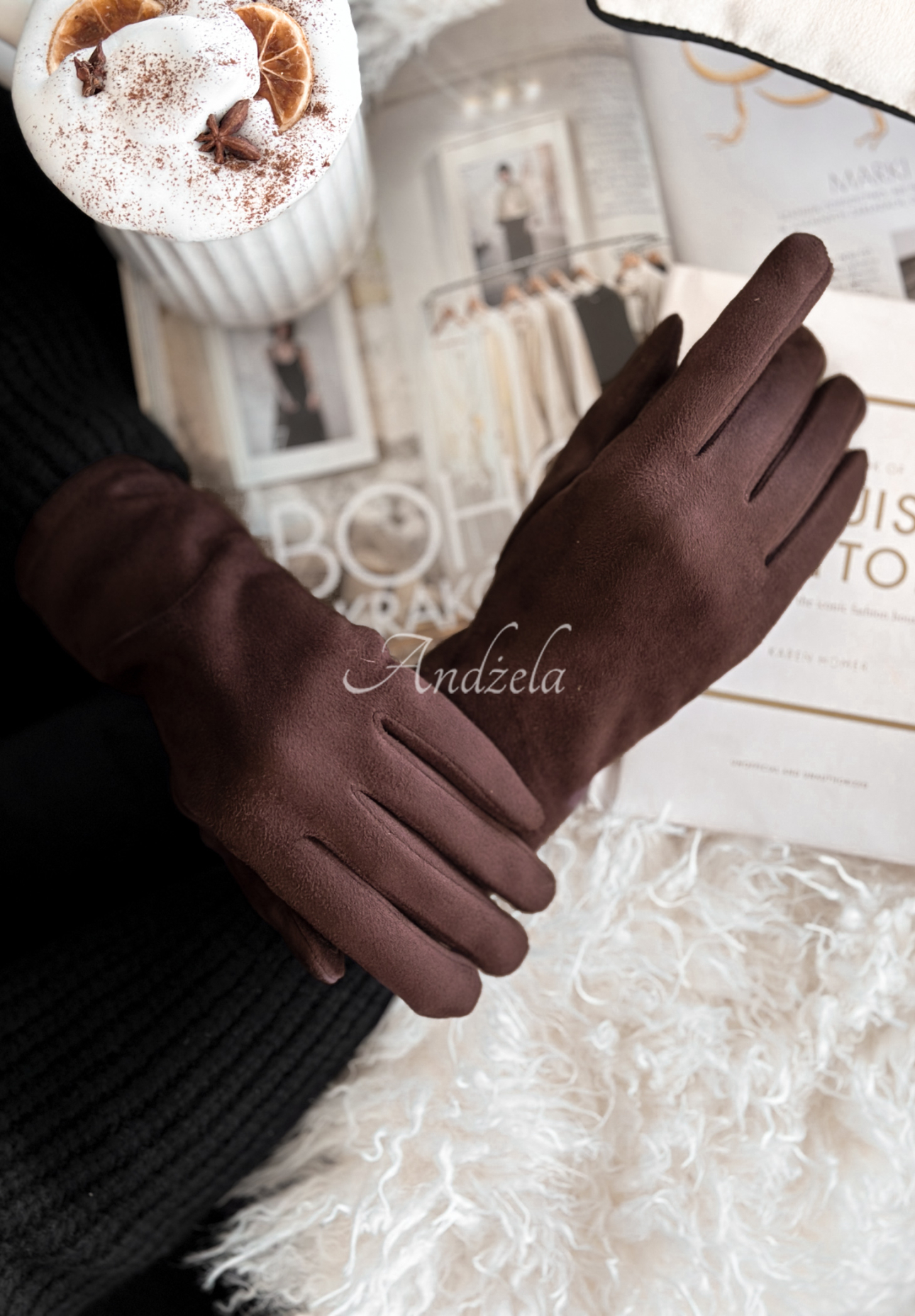 Mănuși din piele întoarsă Season Of Rest