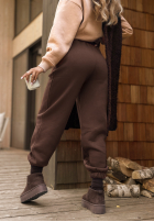 Compleu de trening Hanorac i Pantaloni Take Me Home beżowo-ciocolatiu II