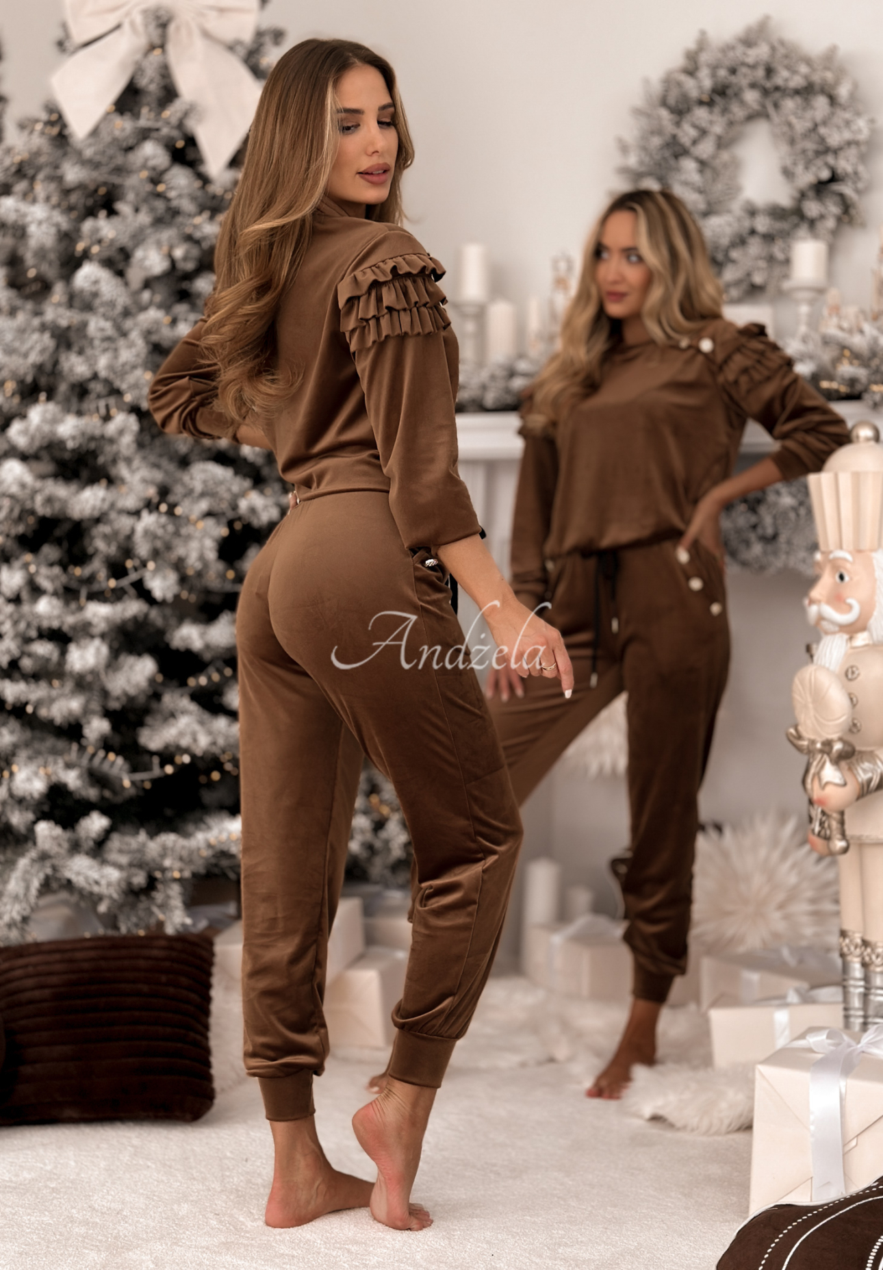 Setul de trening cu volănașe Just Two Of Us