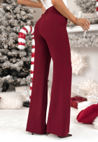 Compleu Sacou i Pantaloni Say My Name burgundowy