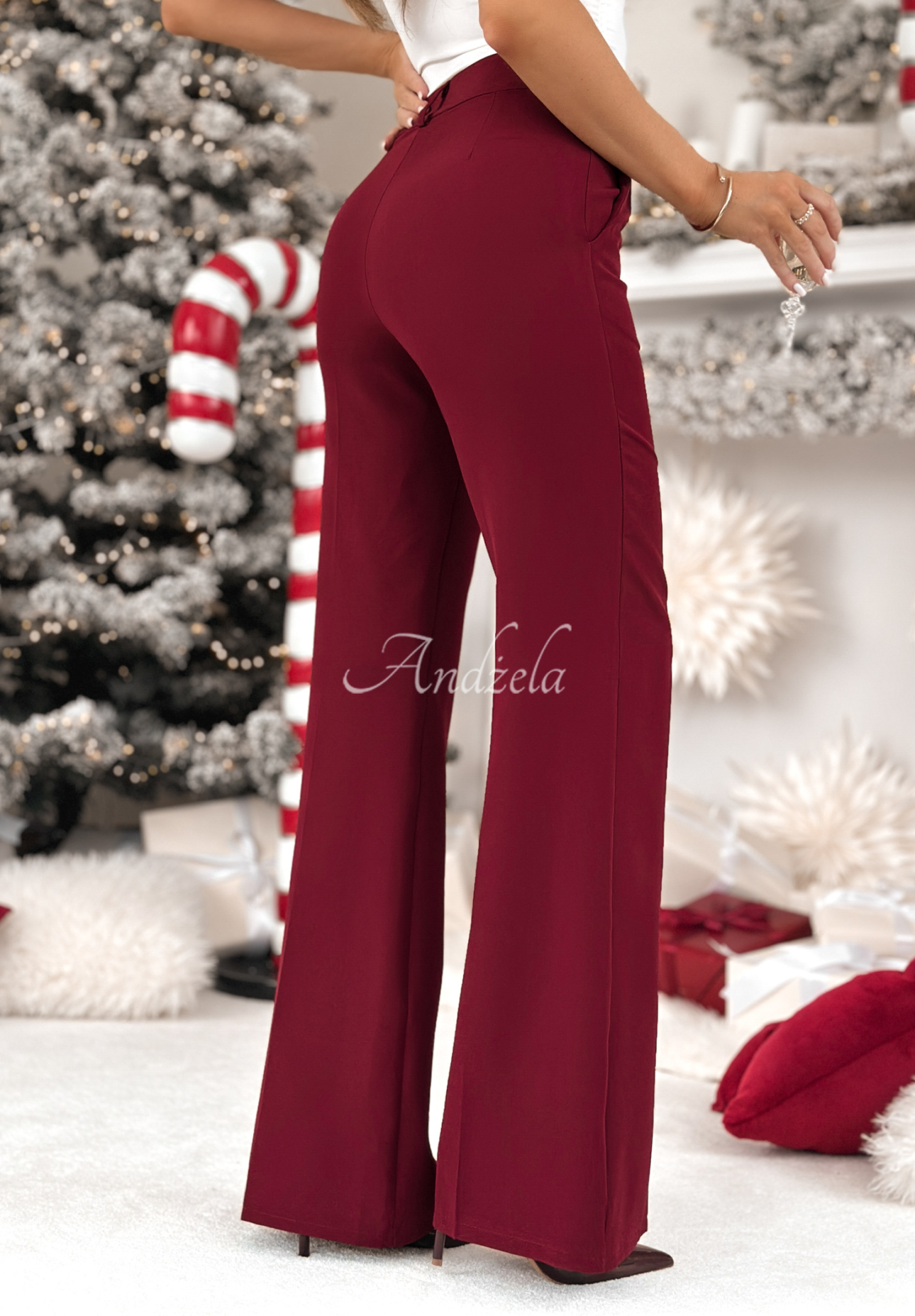 Compleu cu sacou cambrat și pantaloni evazați Say My Name