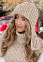 Căciulă uszatka First Frost bej