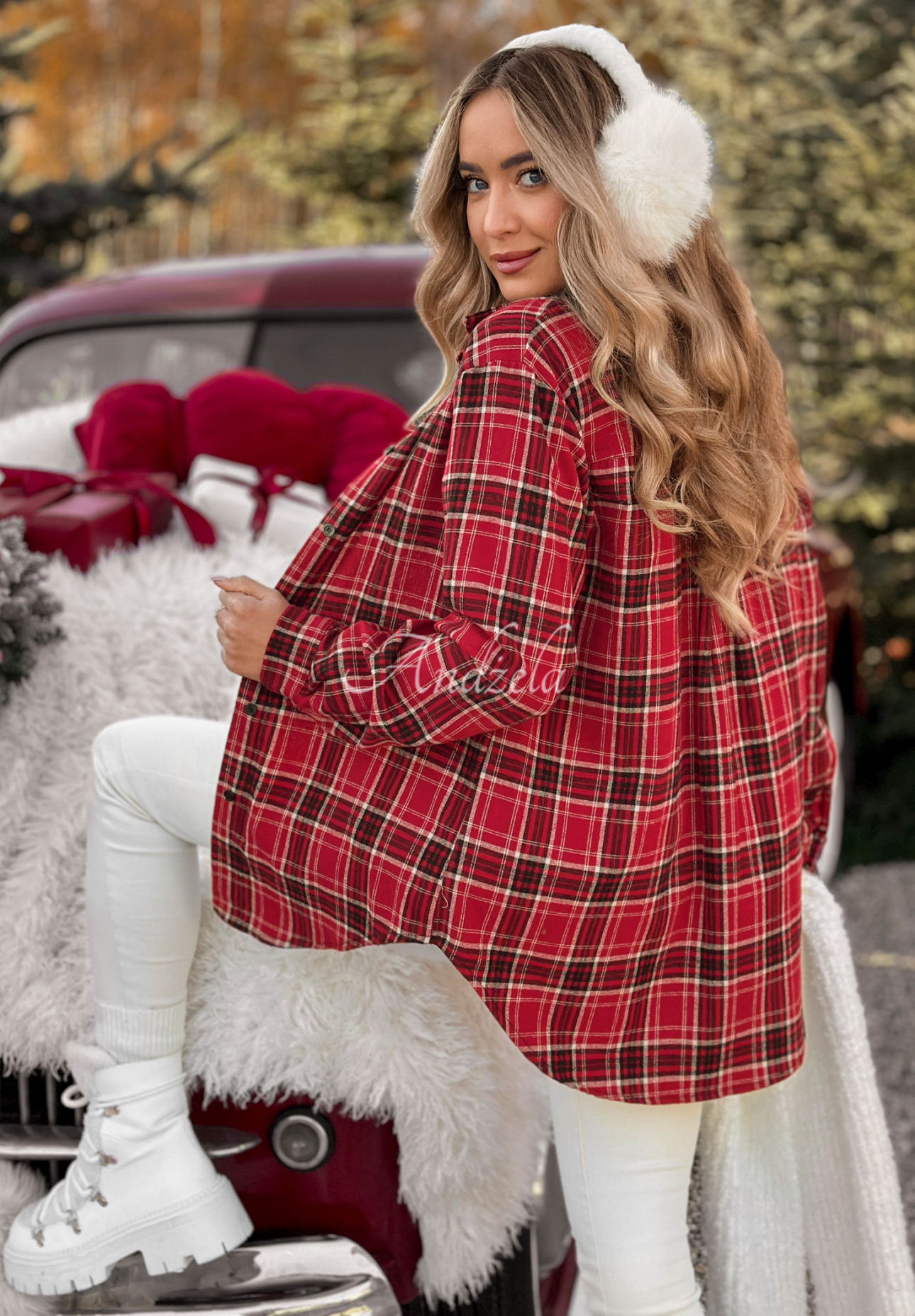 Cămașă în carouri Let Me Go