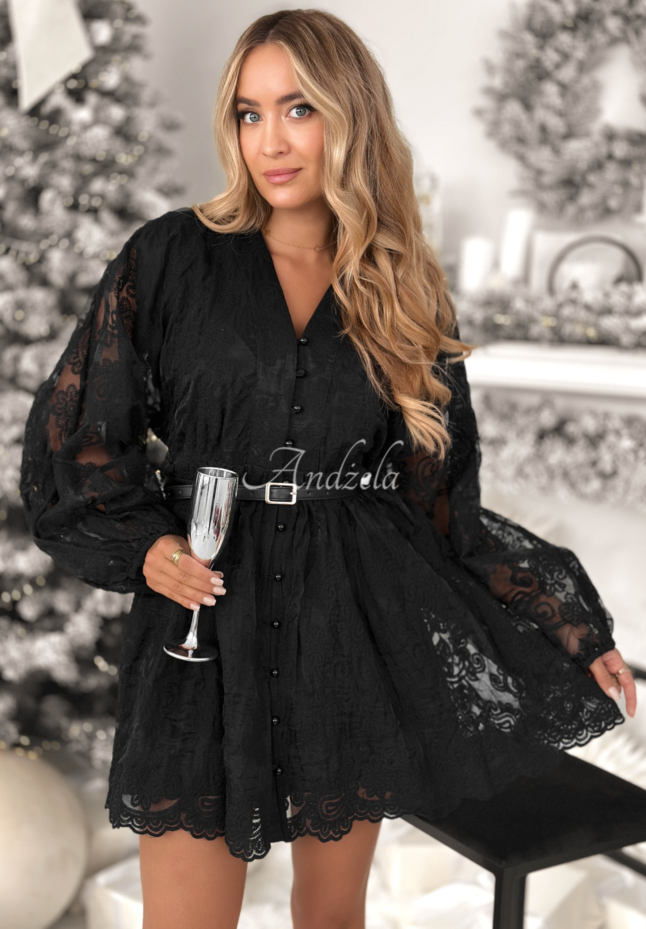 Rochie din dantelă Falling For Me