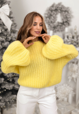 Pulover din mohair cu mâneci largi Better Than That