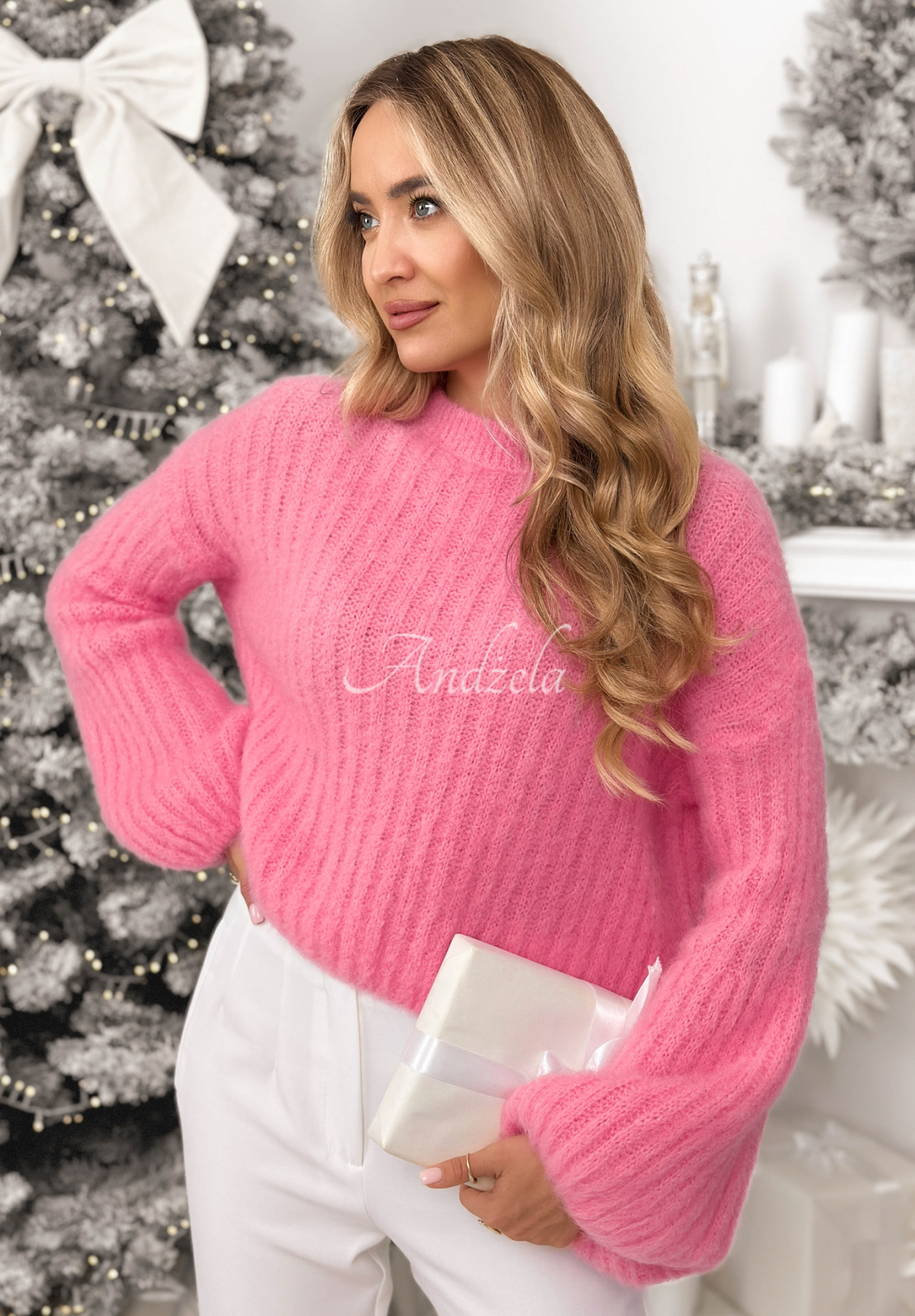 Pulover din mohair cu mâneci largi Better Than That