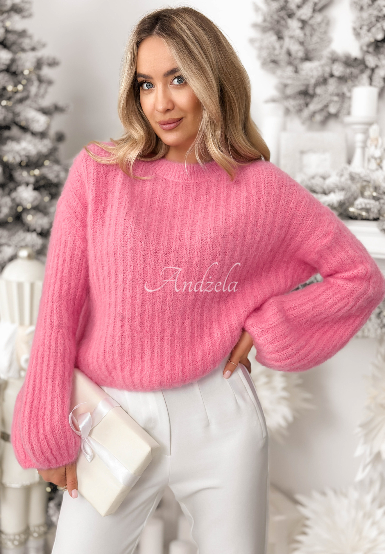 Pulover din mohair cu mâneci largi Better Than That