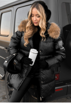 Długa Pikowana Geacă The Luckiest negru