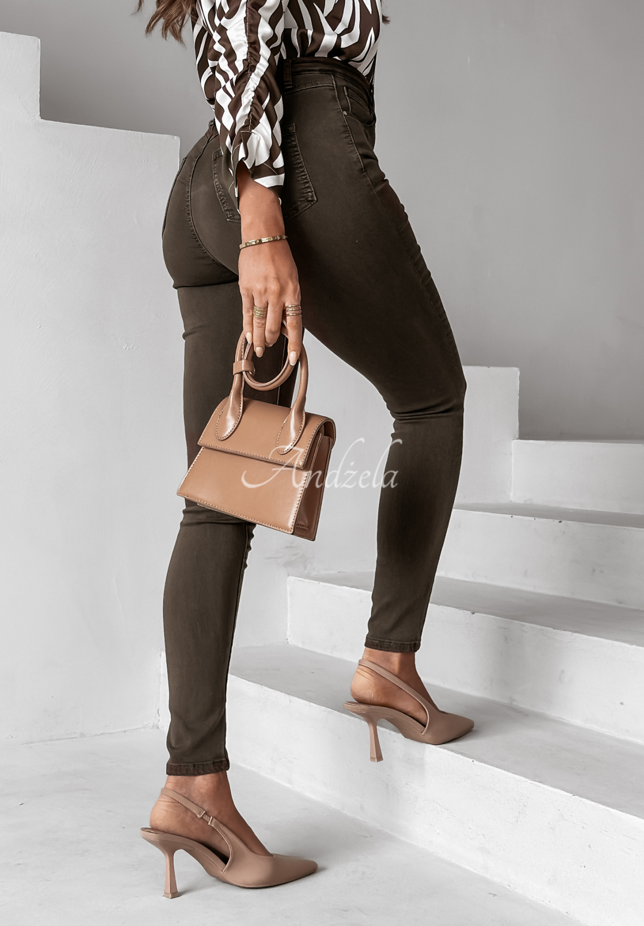 Pantaloni skinny Kendriss din denim