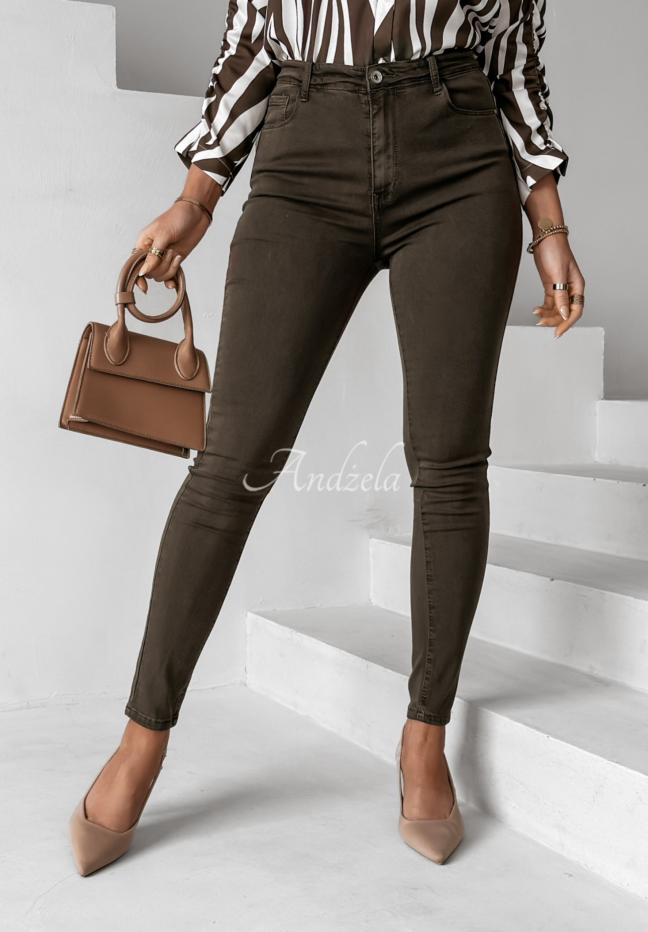 Pantaloni skinny Kendriss din denim