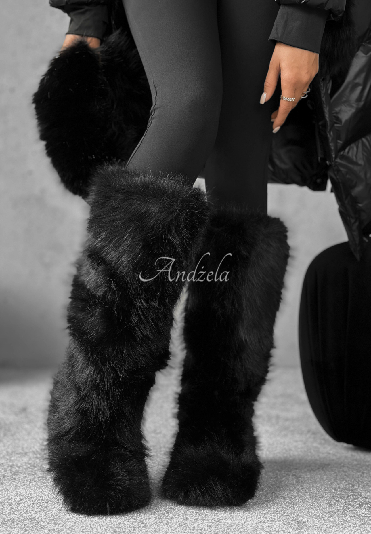 Cizme cu blăniță Grizzly Bear