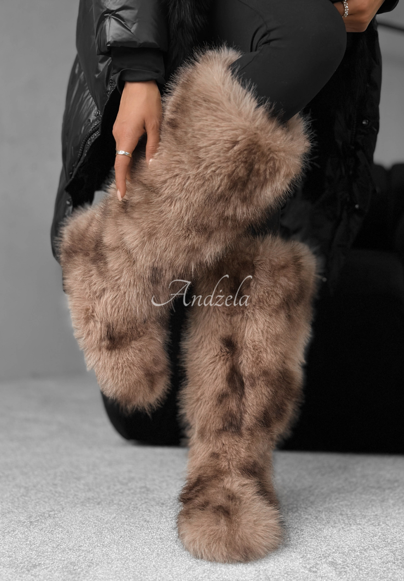 Cizme cu blăniță Grizzly Bear