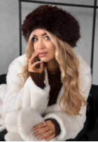 Bentiță z futerkiem Not To Allow ciocolatie