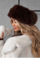 Bentiță z futerkiem Not To Allow ciocolatie