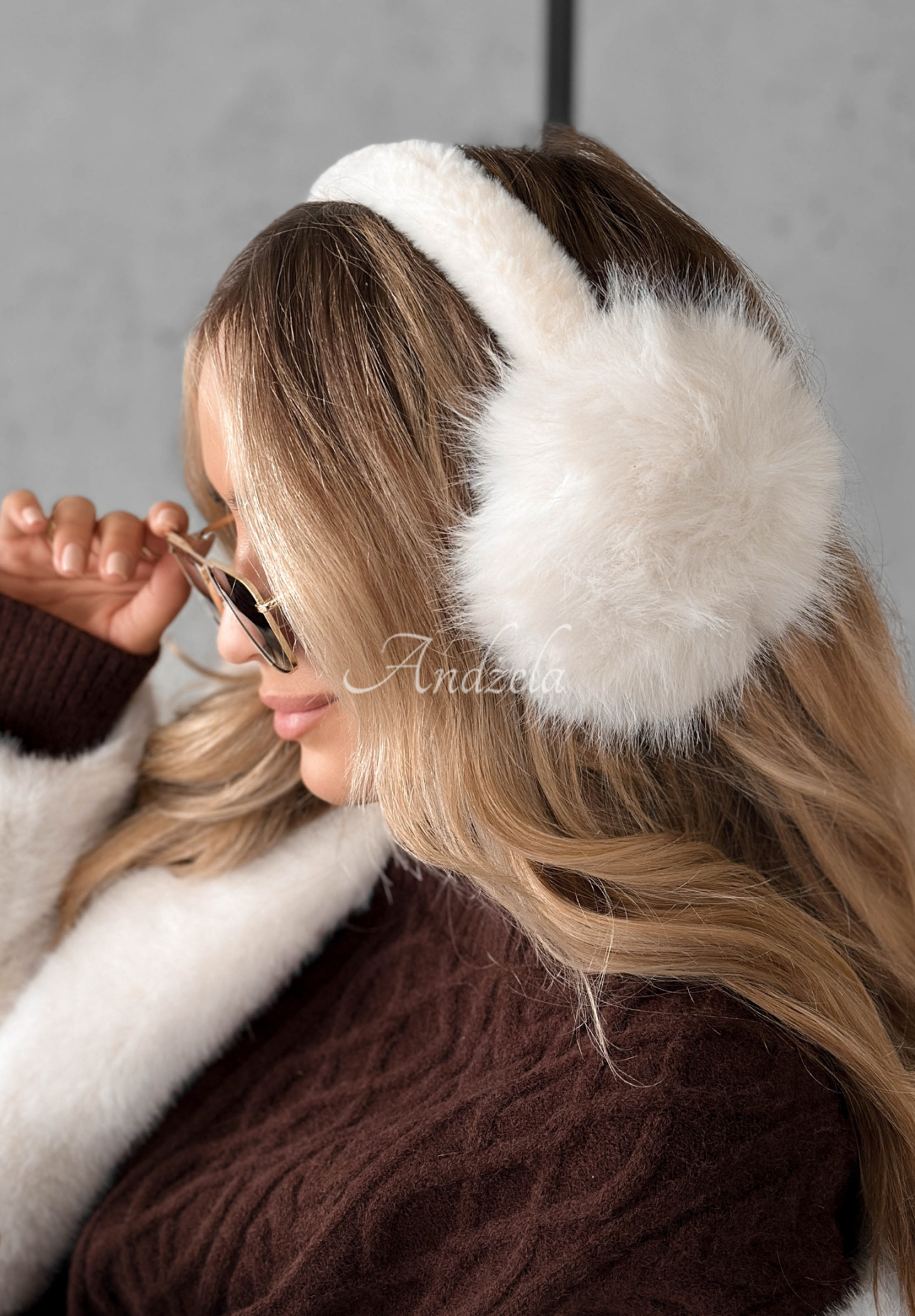 Căști din blană pentru urechi Warm Memories