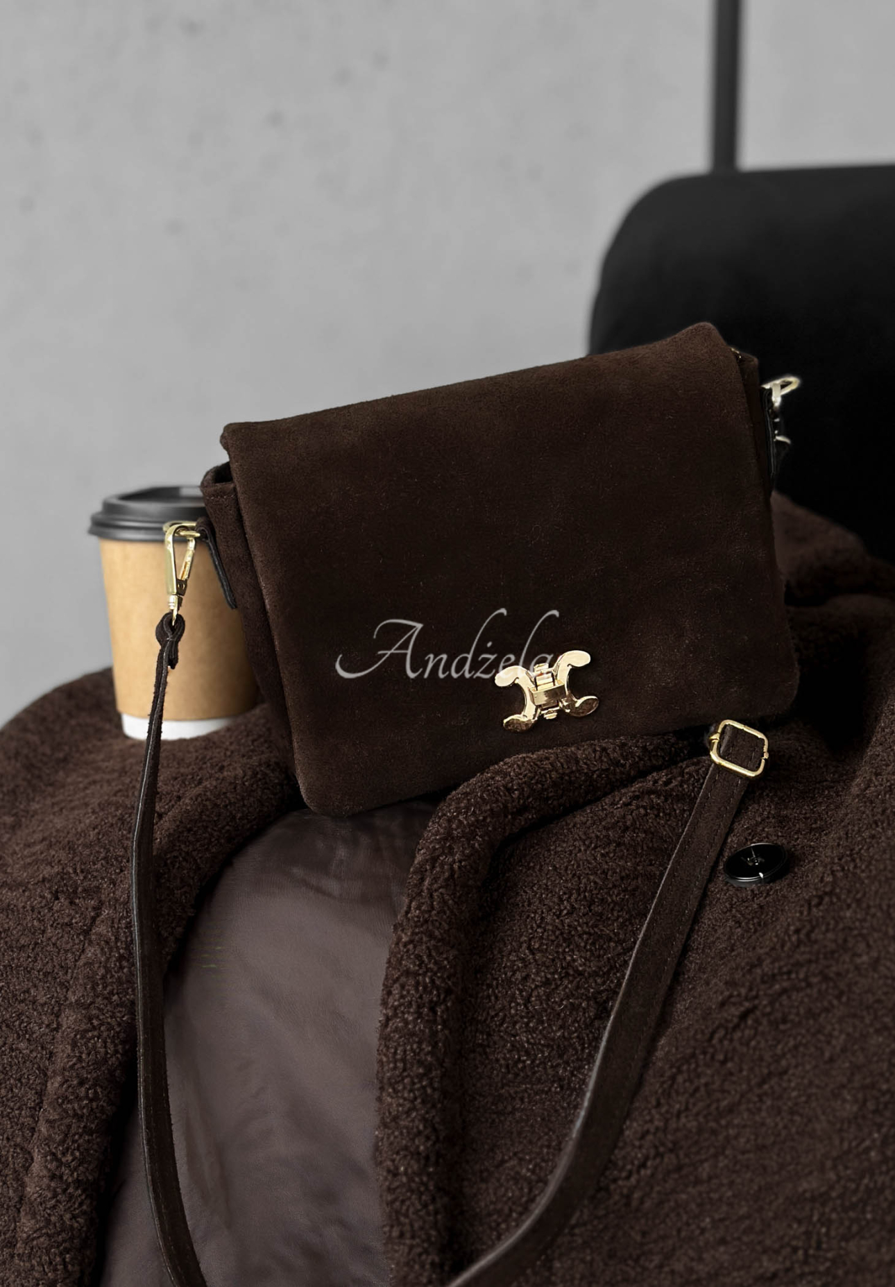 Geantă din piele întoarsă In My Closet