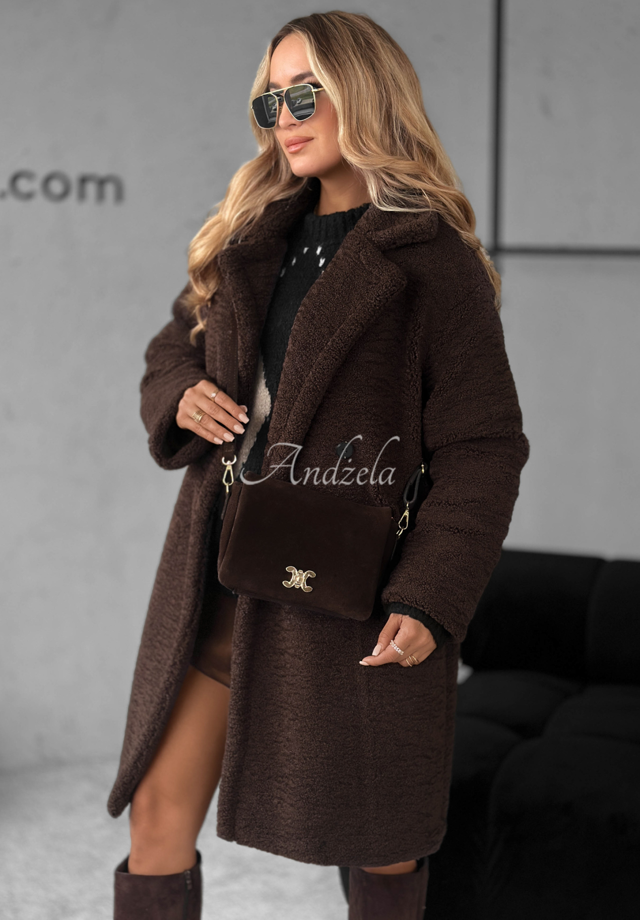 Geantă din piele întoarsă In My Closet