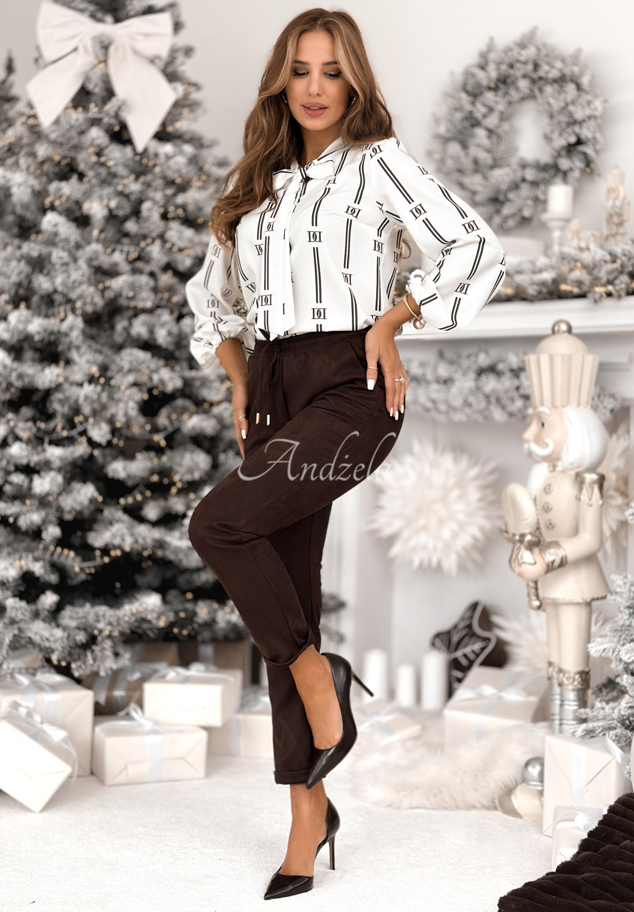 Cămașă din viscoză cu legare Time Flies