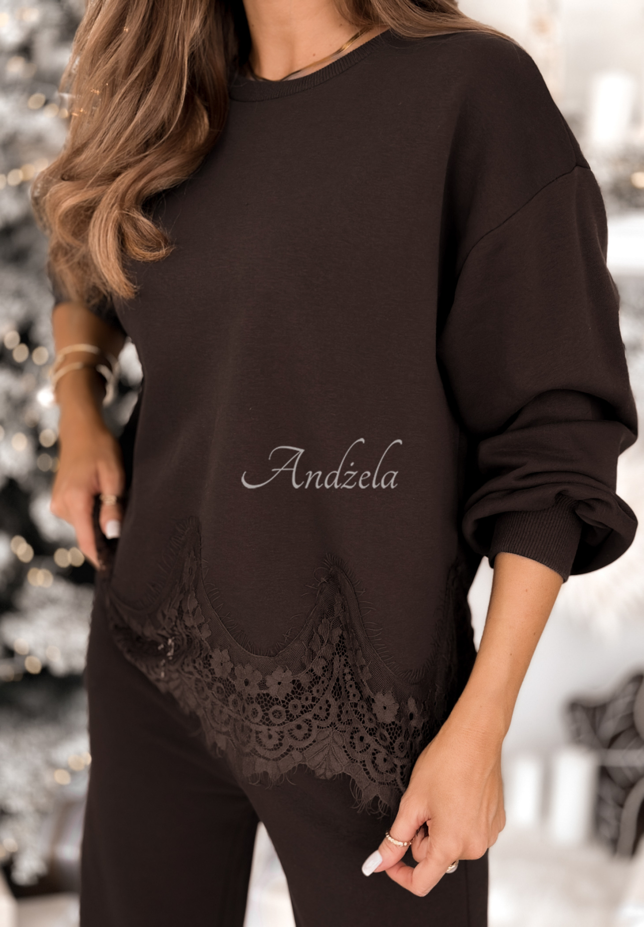 Set de trening cu dantelă Live In Motion