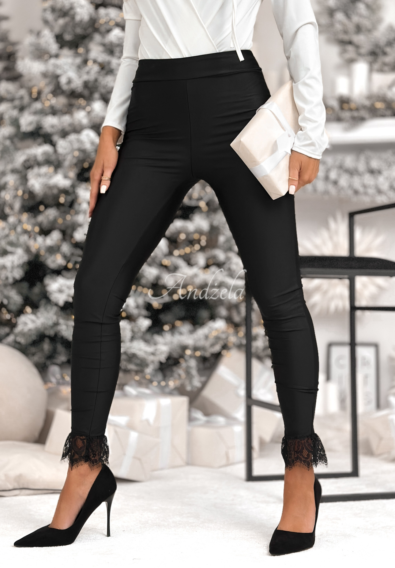 Colanți cu dantelă Value Of Life