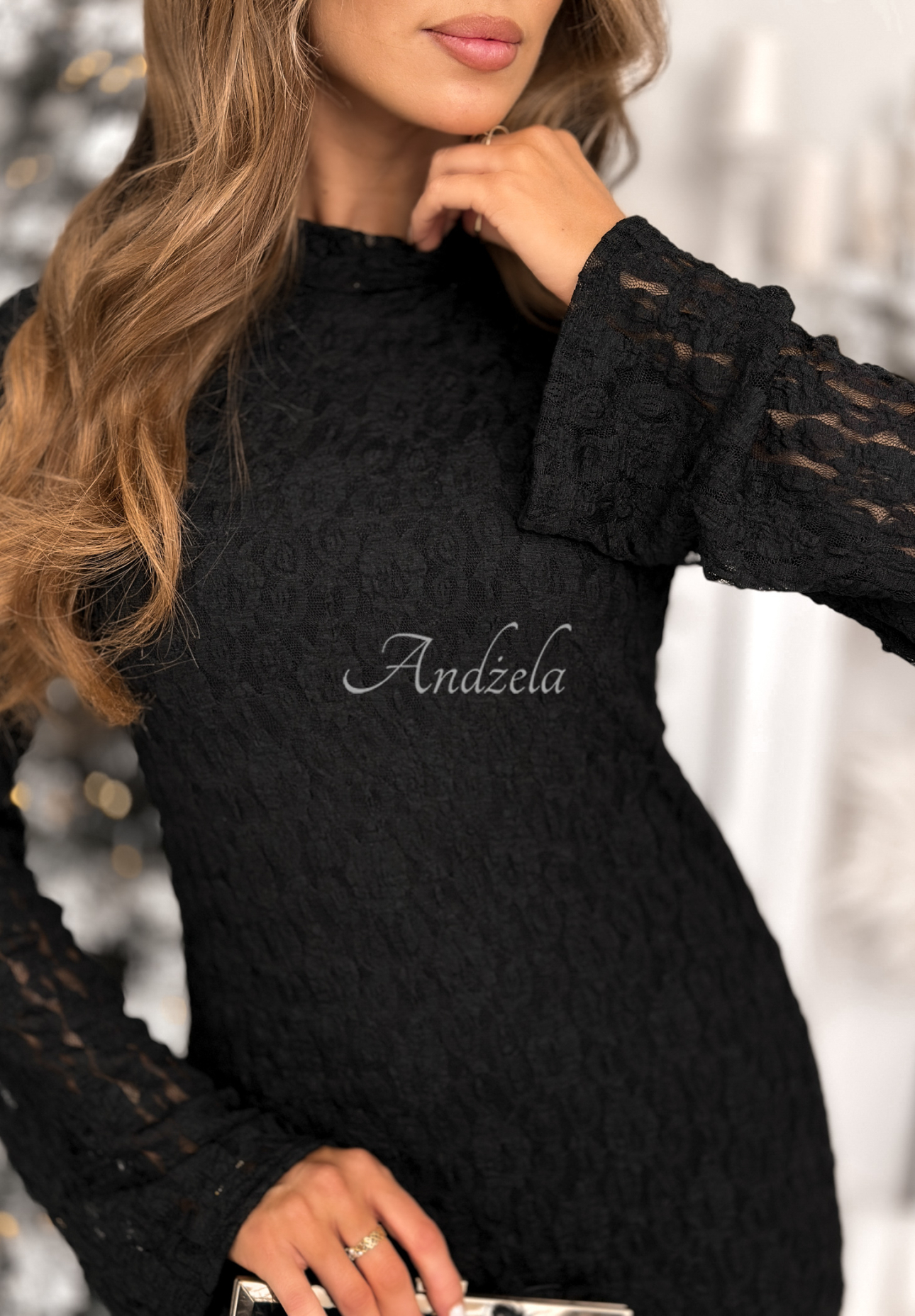 Rochie mini din dantelă Compliments For Me