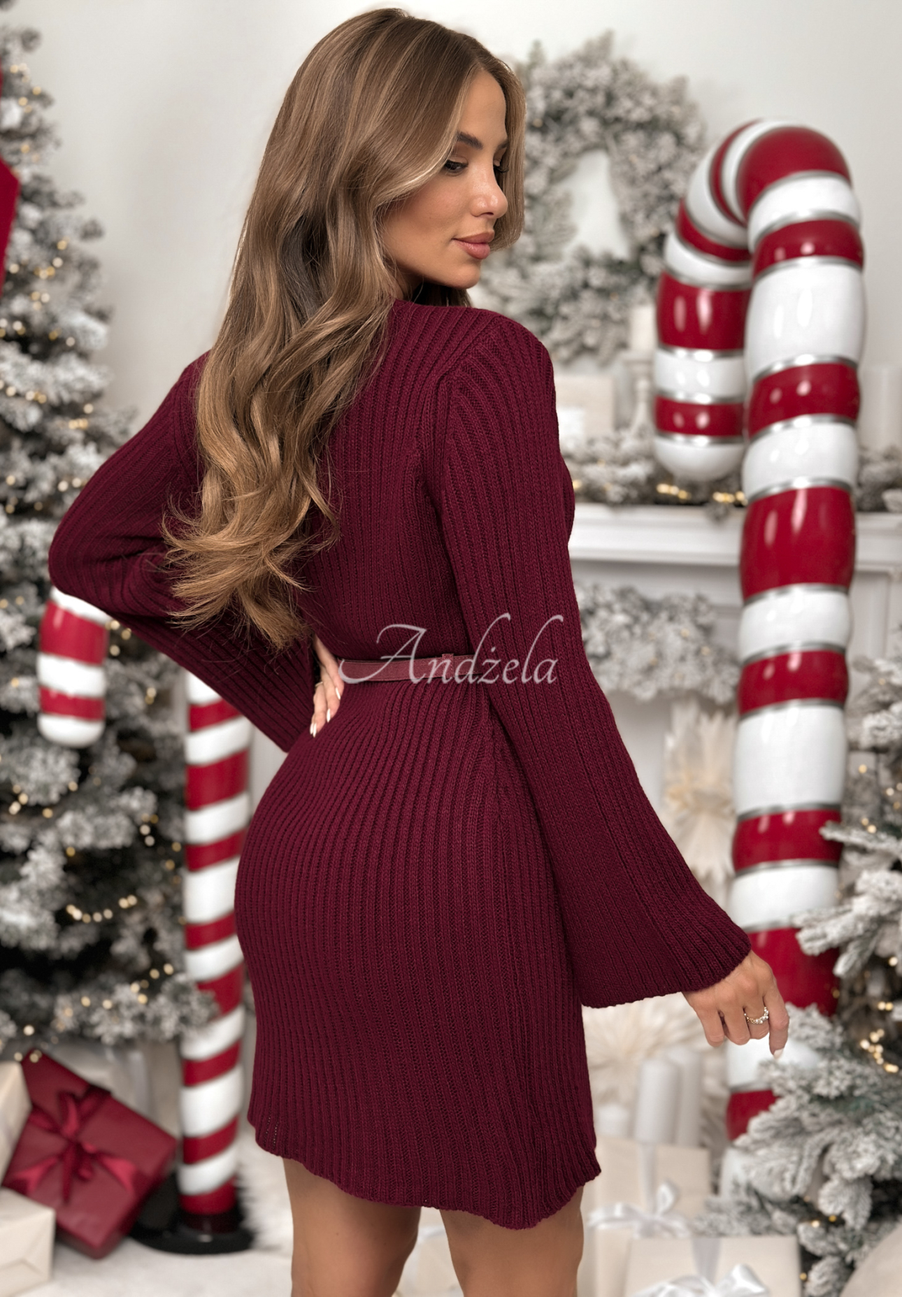 Rochie tip pulover Warm And Cozy