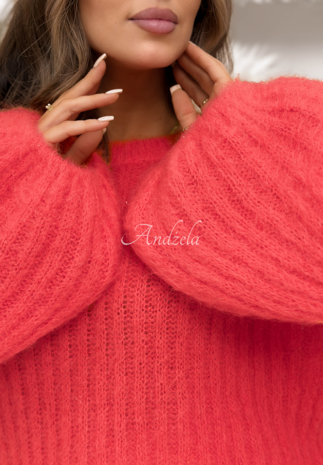 Pulover din mohair cu mâneci largi Better Than That