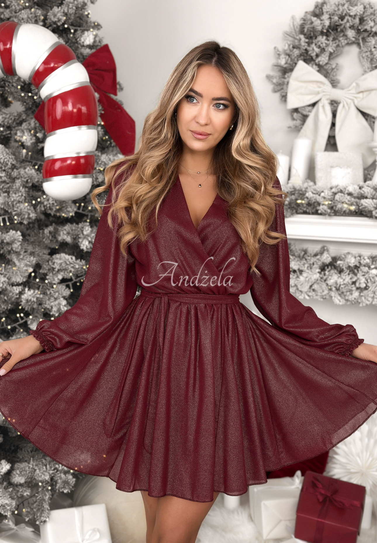 Rochie mini strălucitoare cu curea Never Texted Back