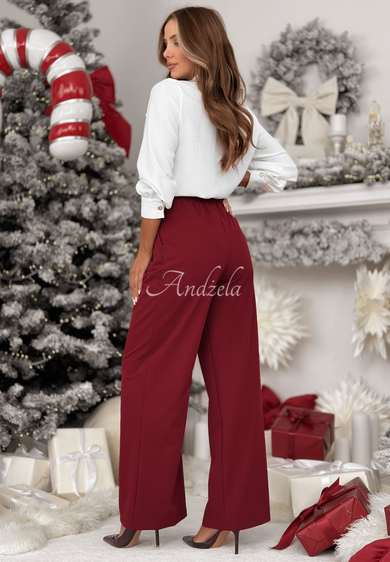 Pantaloni eleganți wide leg After You Left